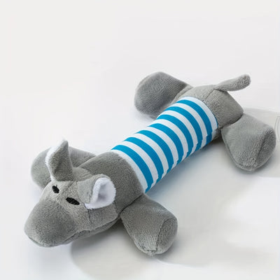Unbreakable Squeaky Critter Toys