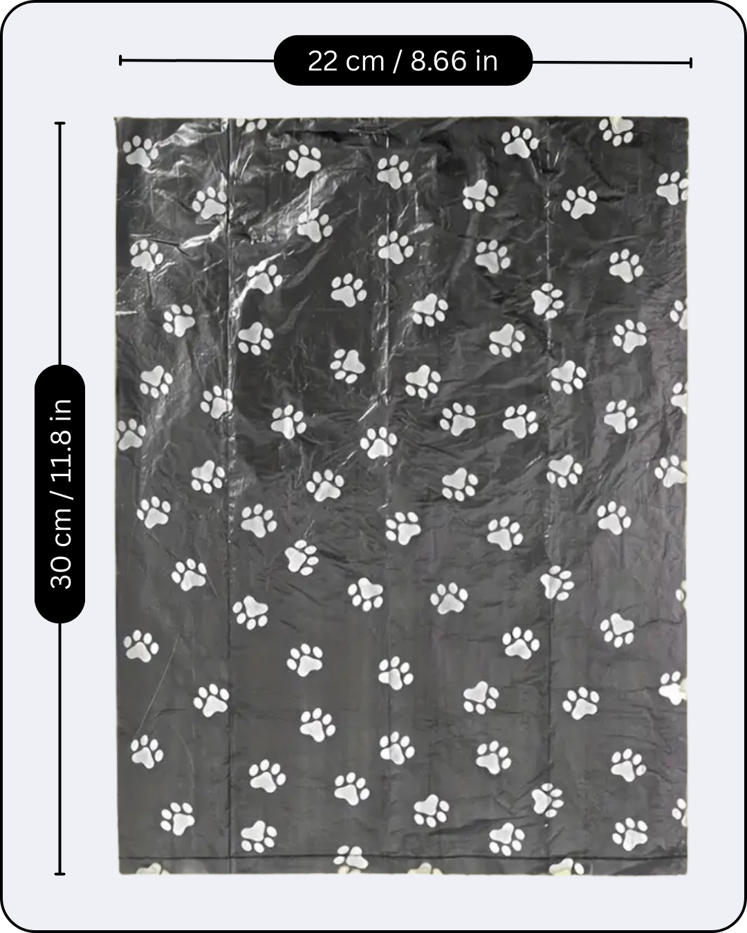 Paw Print Leak-Proof Poobags
