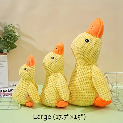 Indestructible Squeaky Duck Toy