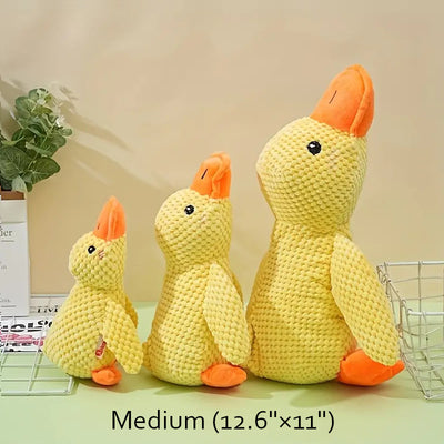 Indestructible Squeaky Duck Toy