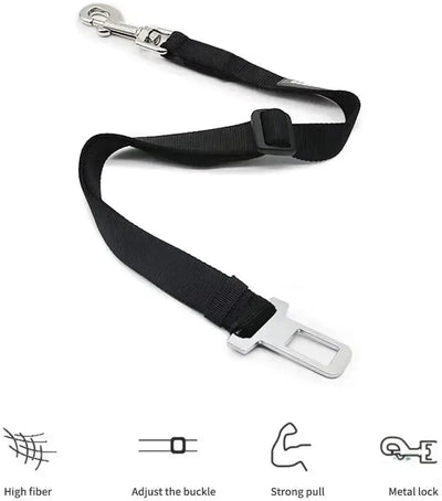 Travel-ready dog harness with quick-release buckle system