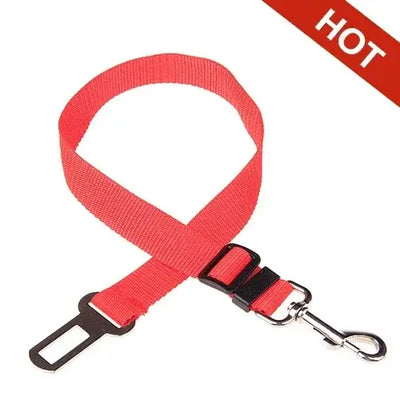 Reflective adjustable pet harness for safe night driving