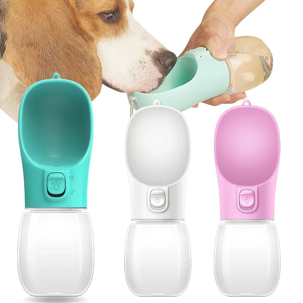 Hydration on-the-go with this convenient dog water bottle