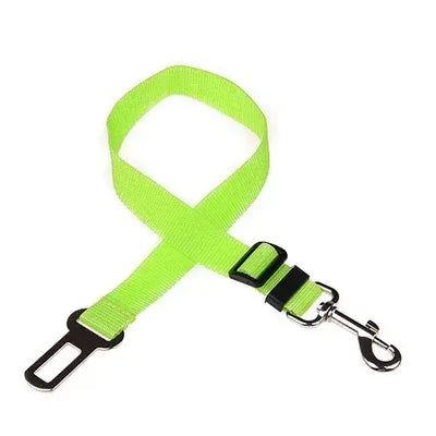 Travel harness for dogs with reinforced stitching and buckles