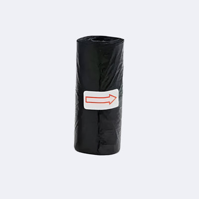 Leak-proof dog poop bags with paw designs, perfect for clean and easy pick-ups.