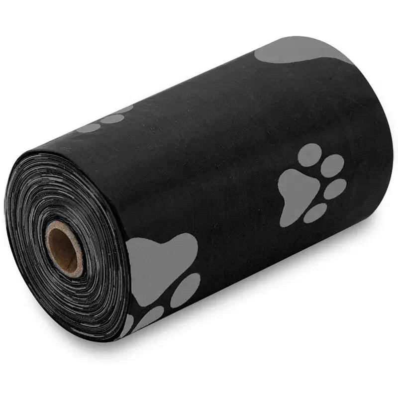 Durable and biodegradable pet poop bags with travel case