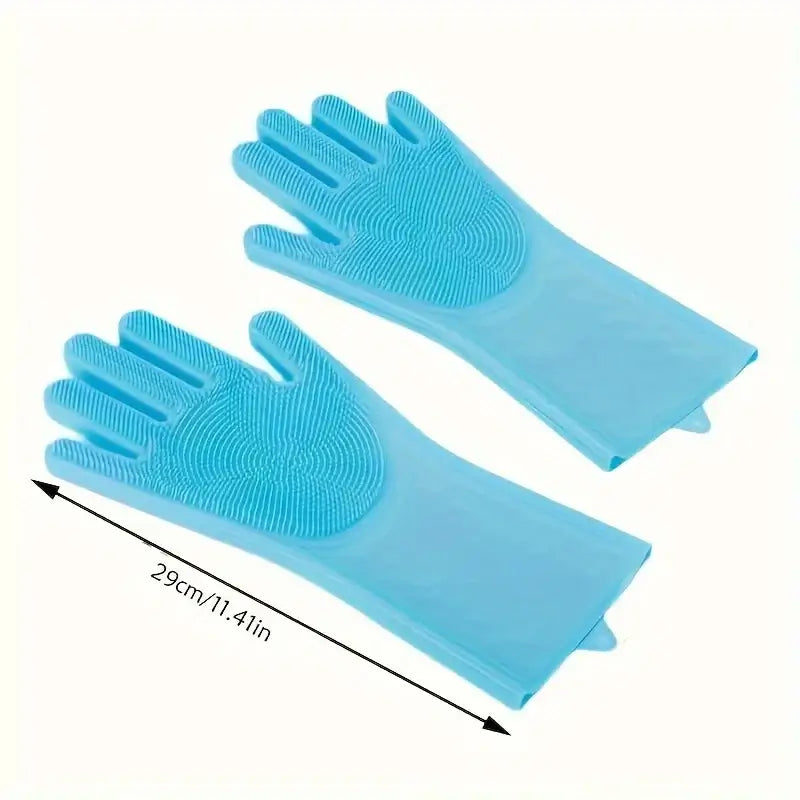 Pet spa glove for easy grooming and de-shedding, suitable for dogs and cats.