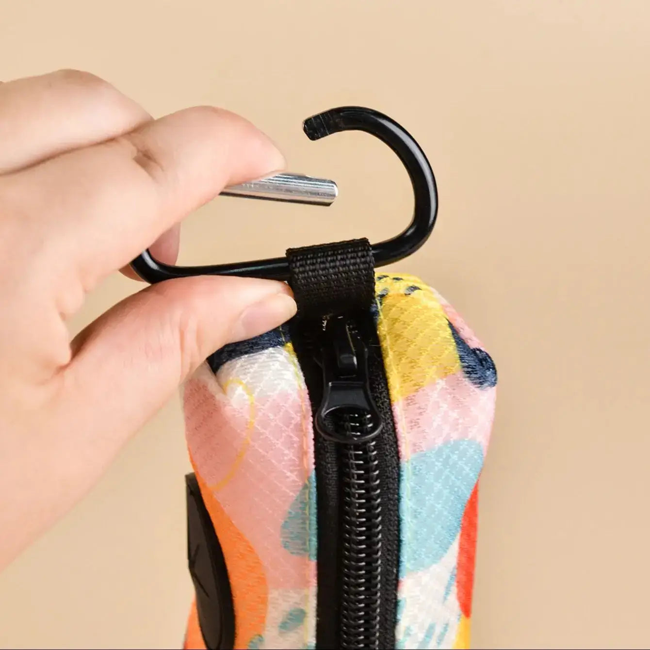 Sleek poop bag pouch for dogs, perfect for daily walks