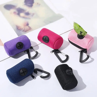 Sleek and discreet dog poop bag carrier for daily adventures