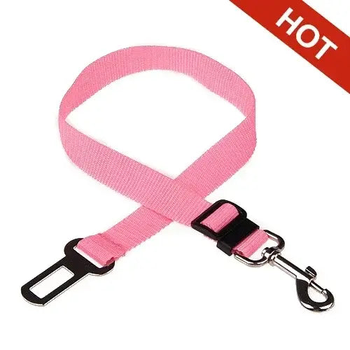 Soft, breathable car harness for pets with easy clip-on feature