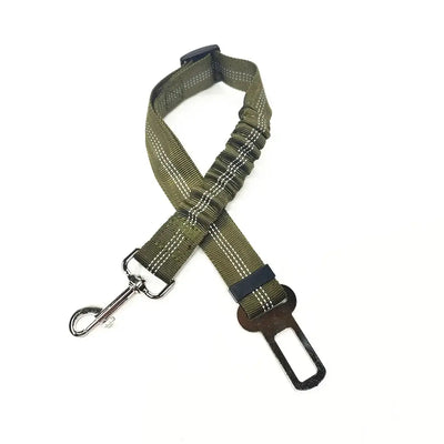 Pet travel harness for dogs with adjustable chest and belly straps