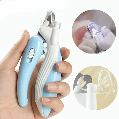 Home-use pet nail trimmers with built-in LED for visibility