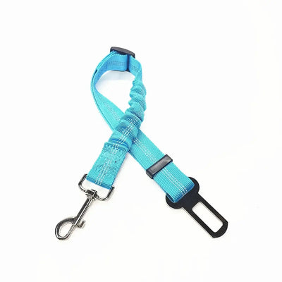 Secure pet harness for car rides, fits small to large dog breeds