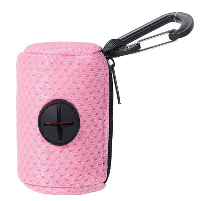 Stylish and functional pet waste bag holder for outdoor use