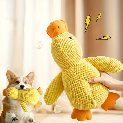 Indestructible Squeaky Duck Toy
